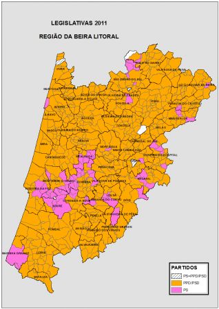 BEIRA LITORAL: LEGISLATIVAS 2011
